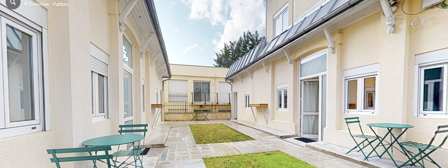 Village PATTON - INSEAD housing building in Fontainebleau